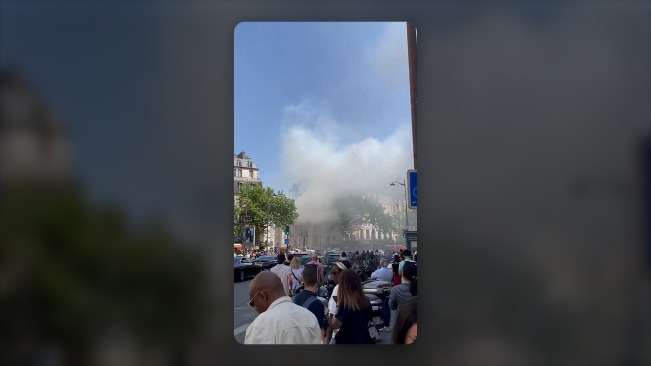Paris : incendie boulevard Saint-Germain, un homme entre la vie et la mort