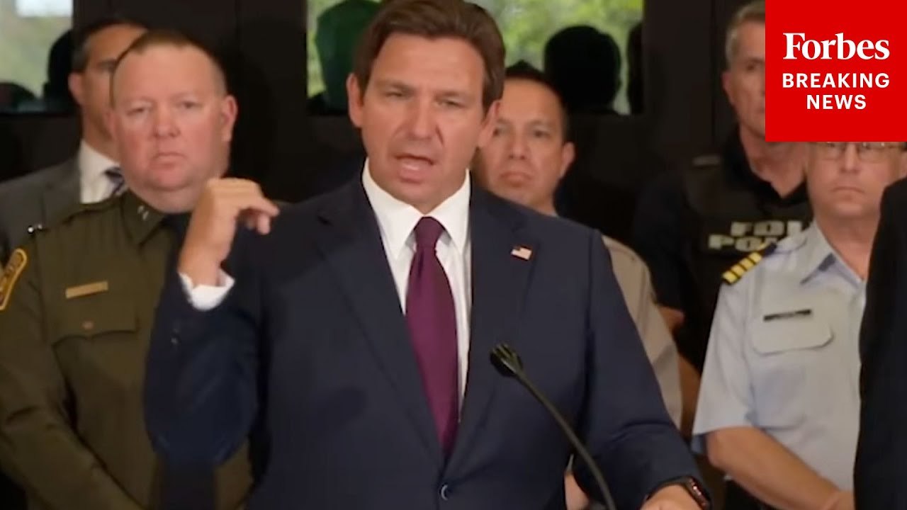 Ron DeSantis Pressed On Future Of TPS Holders Amidst Operation Tidal Wave Illegal Immigartion Crackdown