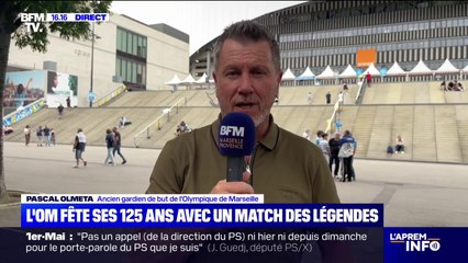 125 ans de l'OM: "Il y a tellement de bons moments", se rappelle Pascal Olmeta, ancien gardien de but du club marseillais