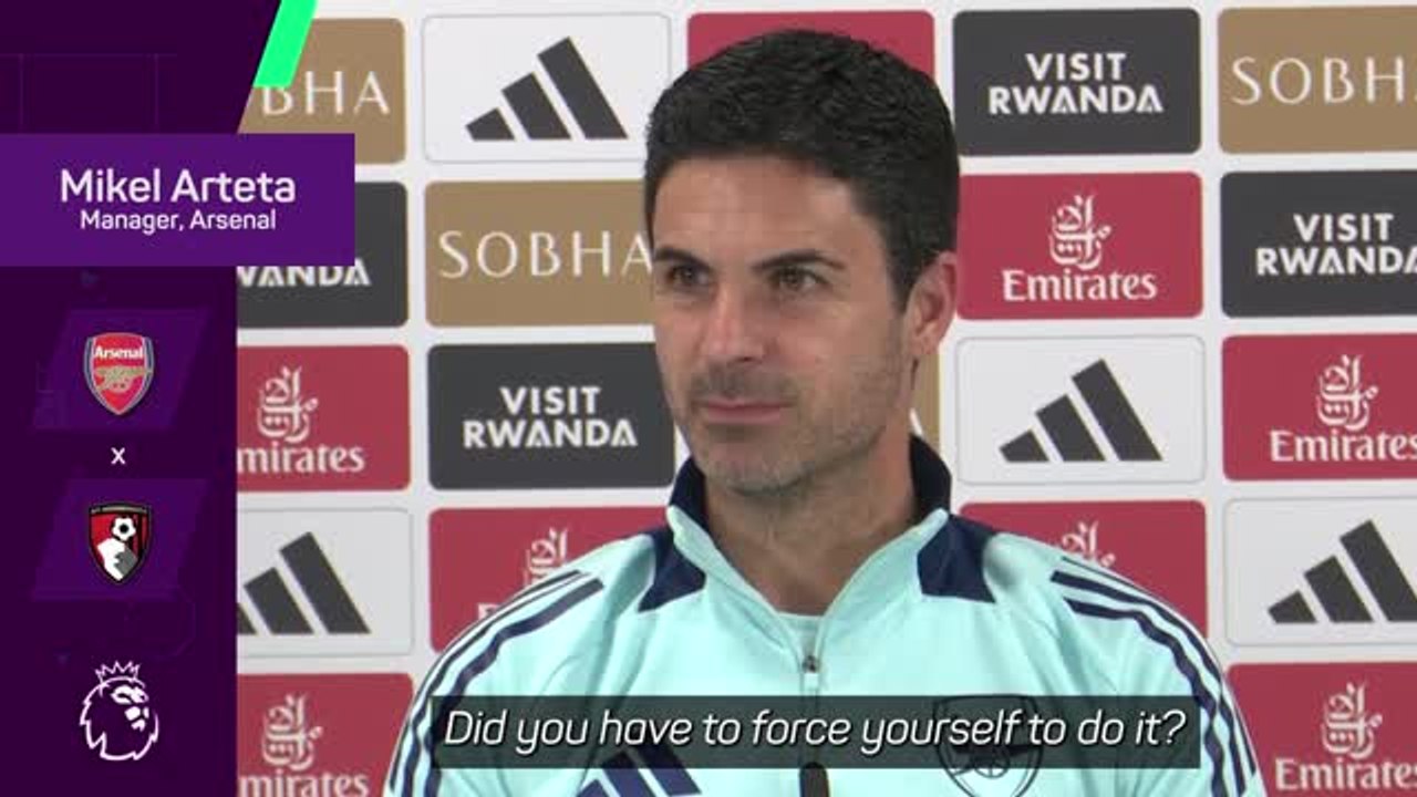 Arteta admits to watching Liverpool's title celebrations