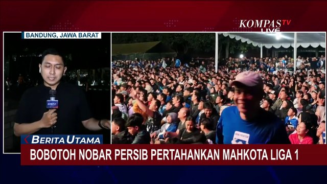 Selangkah Lagi Persib Pertahankan Mahkota Liga 1, Bobotoh Nobar Serentak di Kodam III/Siliwangi
