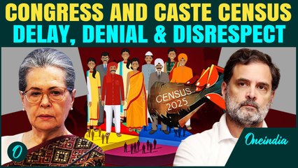 Caste Census | How Congress Dodged Data And Betrayed Backwards| Oneindia