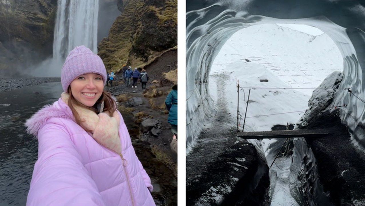 Discover Iceland's Majestic Ice Caves and Stunning Waterfalls