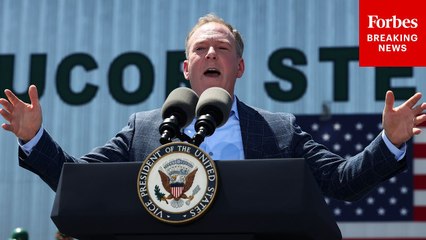 Lee Zeldin Speaks To South Carolina Steel Plant During Visit With JD Vance