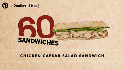 How to Make Chicken Caesar Salad Sandwiches