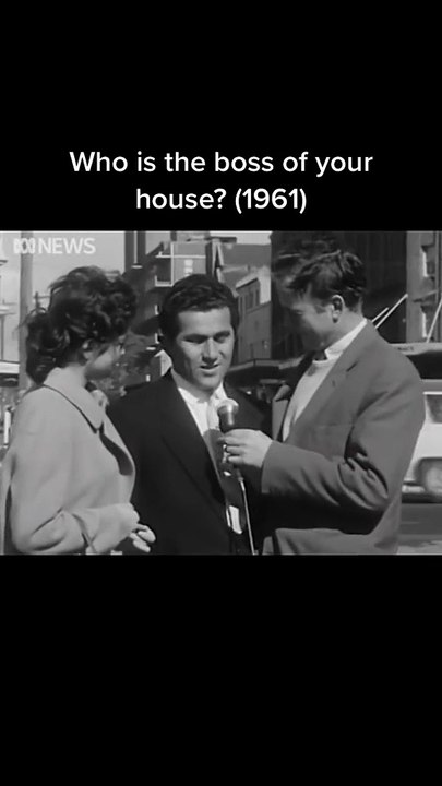 Who is the boss of your house? | #history #vintage #fypdoesntwork #GymTok #1960s