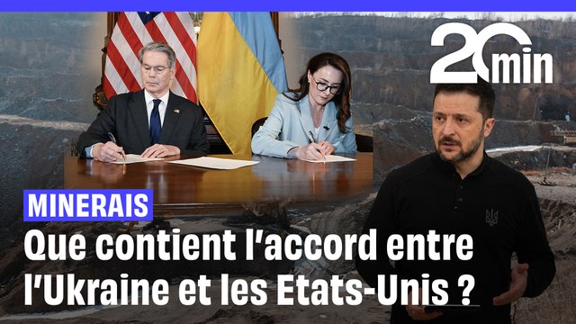 Que contient l’accord sur les minerais ukrainiens signé avec les Etats-Unis ?