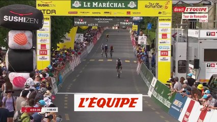 Vine remporte la 3e étape en costaud, Baudin toujours leader - Cyclisme - Tour de Romandie