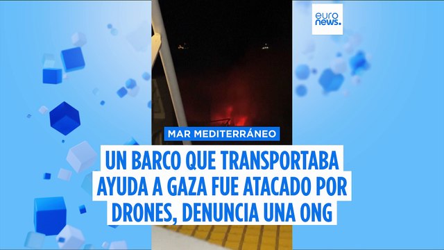 La Flotilla de la Libertad de Gaza denuncia un ataque mientras transportaba activistas y ayuda