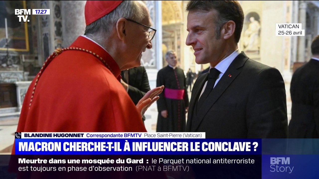 Conclave: la presse italienne accuse Emmanuel Macron d ...