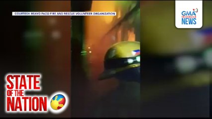 Sunog, sumiklab sa residential area sa Sta. Mesa, Maynila | SONA