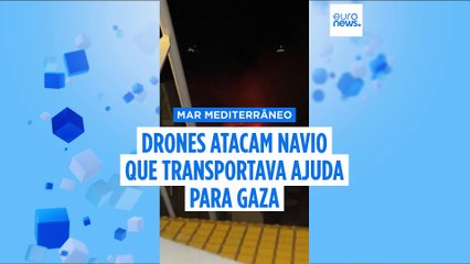 Navio que transportava ajuda para Gaza atacado por drone ao largo de Malta