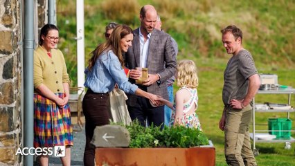 Kate Middleton & Prince William Wear MATCHING Outfits On Anniversary Trip To Sco
