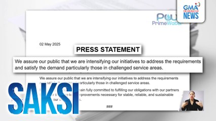 Imbestigasyon vs. PrimeWater, sinimulan ng LWUA; 20-30 reklamo ang natatanggap araw-araw | Saksi
