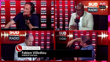 Grève SNCF : "On a tout fait pour ne pas aboutir à la grève", selon Fabien Villedieu (Sud Rail)