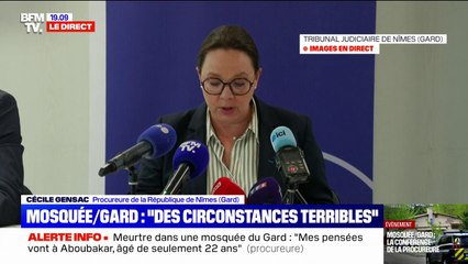 Meurtre d'Aboubakar Cissé: la procureure de Nîmes adresse "ses pensées" à la victime