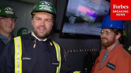 'You Got All The S--- On!': JD Vance Mistakens Reporters For Steel Workers Due To Get-Ups
