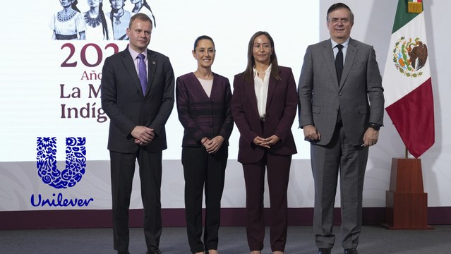 Unilever anuncia inversión de 30 mil millones de pesos en México durante la mañanera