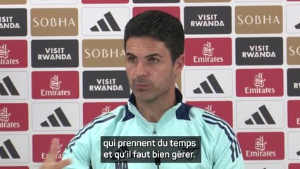 Arsenal : Arteta : "Saliba veut continuer avec nous"