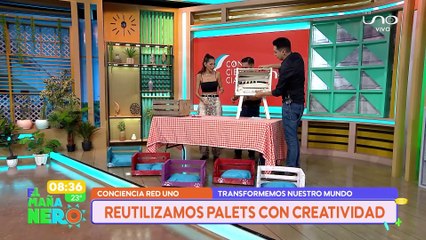CONCIENCIA RED UNO REUTILIZAMOS PALETS