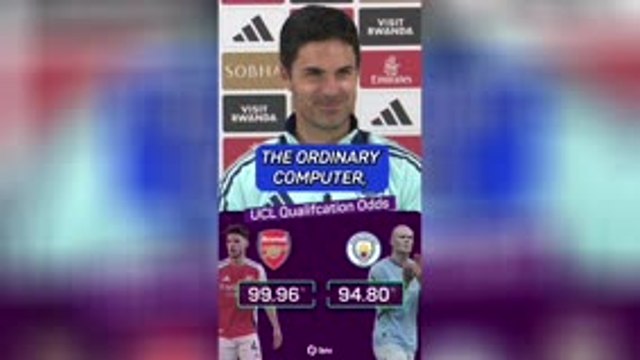 Mikel Arteta buoyed by Opta supercomputer prediction