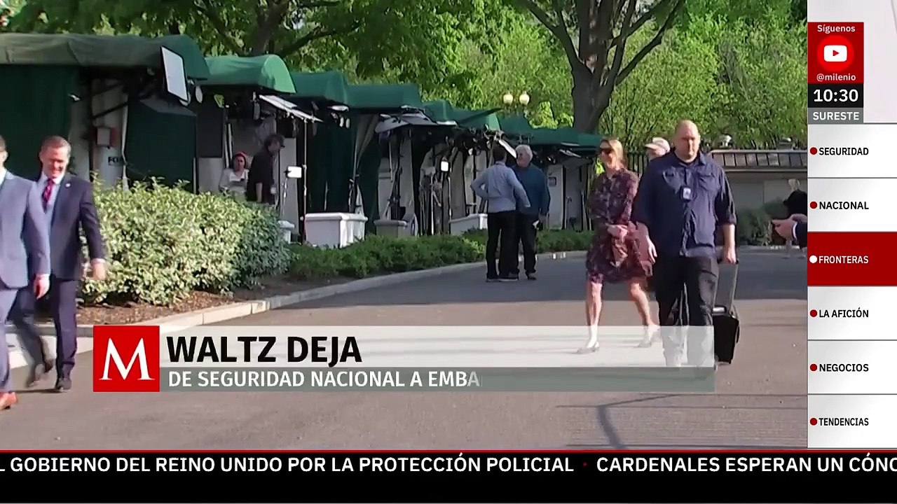 Asesor de Seguridad Nacional de Trump renuncia tras filtración de planes militares