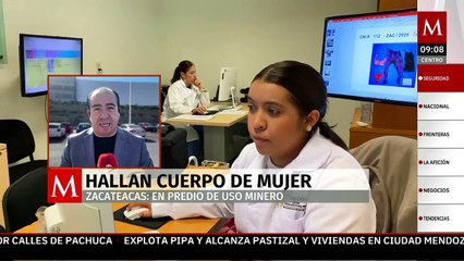 Hallan cuerpo en estado de descomposición en complejo minero de Zacatecas