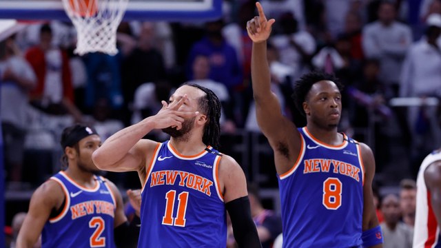 Knicks Clinch Series Over Pistons Behind Brunson's Heroics