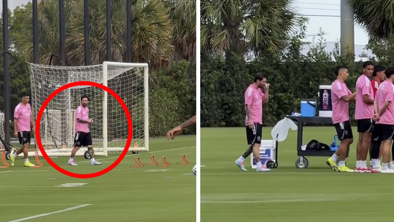 Lionel Messi y el Inter Miami regresan a los entrenamientos luego de la eliminación de la CONCACAF Champions Cup ante Vancouver