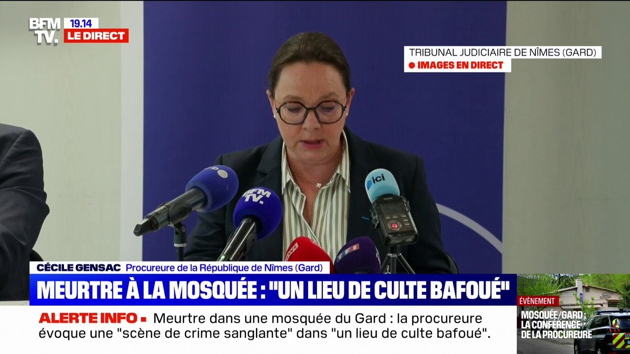 Meurtre d'Aboubakar Cissé: la procureure de Nîmes évoque des "images choquantes de la découverte d'une scène de crime sanglante"