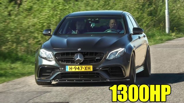 Modified AMG's Accelerating LOUD - CRAZY C63, 1300HP GAD E63, 1000HP C63, SLS Black Series
