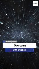 Aerospace engineer: Overcome with emotion