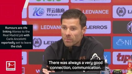 Alonso remaining calm amid uncertain Leverkusen future