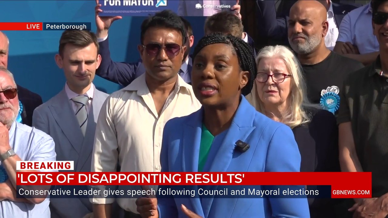 WATCH: Kemi Badenoch apologises to ousted Councillors after Cambridgeshire win - 'We will win them back!'