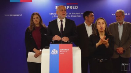 Autoridades de Chile actualizan la información tras el riesgo de tsunami