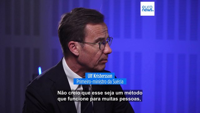 Temos um problema” com a integração dos imigrantes, diz primeiro-ministro sueco à Euronews