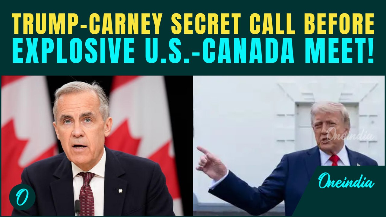 Carney-Trump Meet: Canadian PM Reveals EXPLOSIVE Chat With Trump Before Big Meet | Carney LIVE