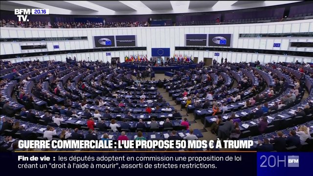 Guerre commerciale: l'Union européenne propose d'augmenter de 50 milliards d’euros ses achats de produits américains