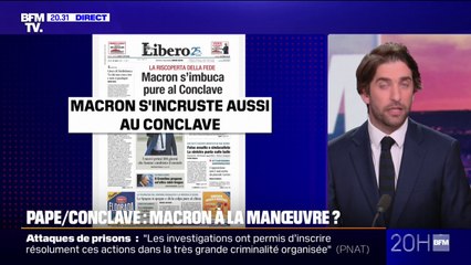 L'ENQUÊTE DU 20H - Choix du nouveau pape: Emmanuel Macron à la manœuvre ?