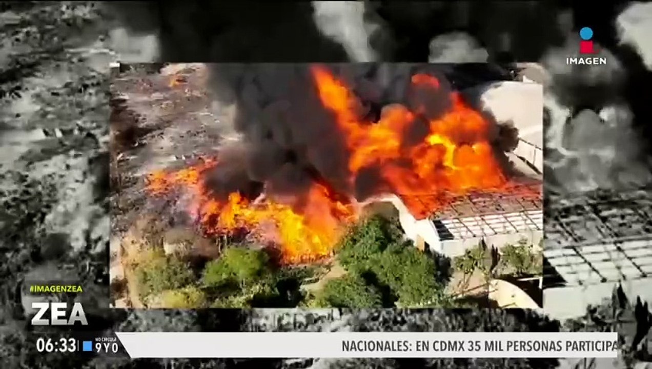 Pipa se incendia y explota tras volcar en la carretera Puebla-Córdoba