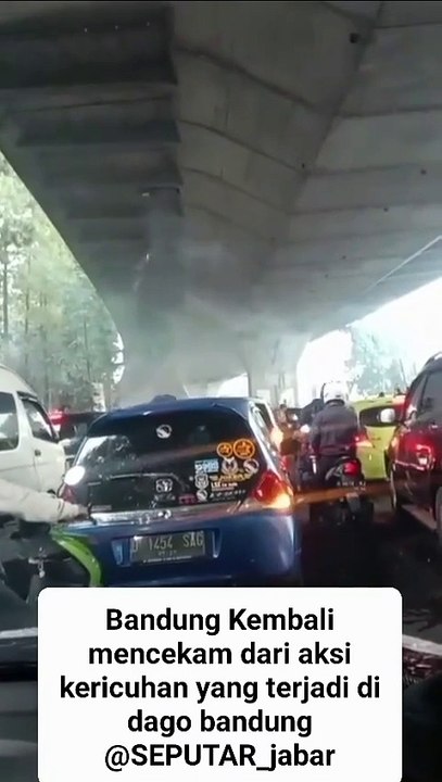 Aksi kericuhan dibandung