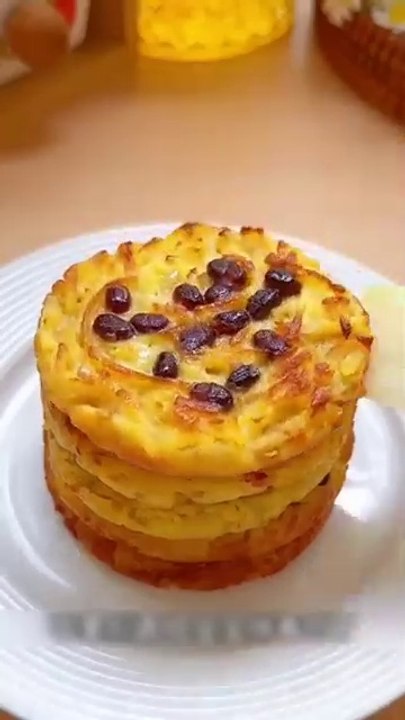 Breakfast Healthy Pancakes for Kids 😋