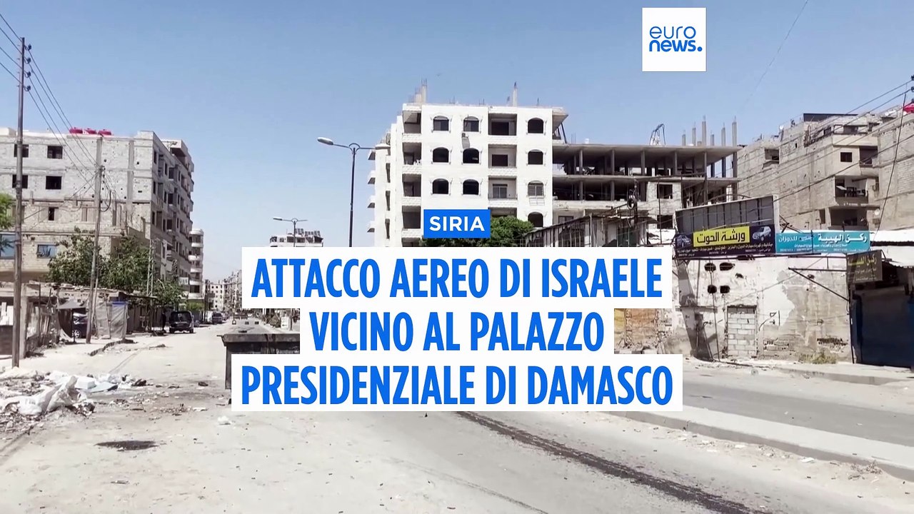 Siria: raid di Israele a Damasco nei pressi del...