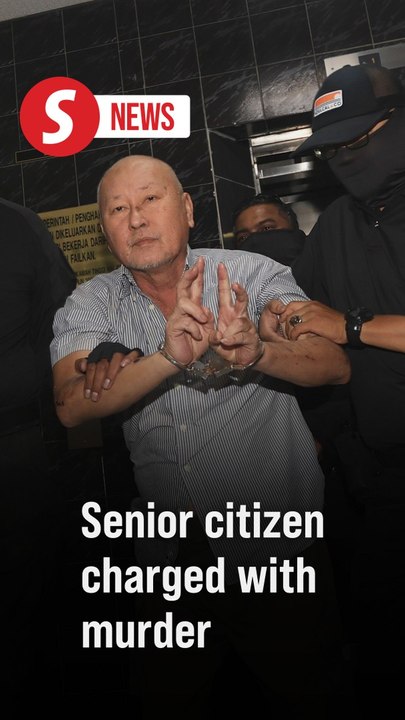 Senior citizen charged with murder of friend