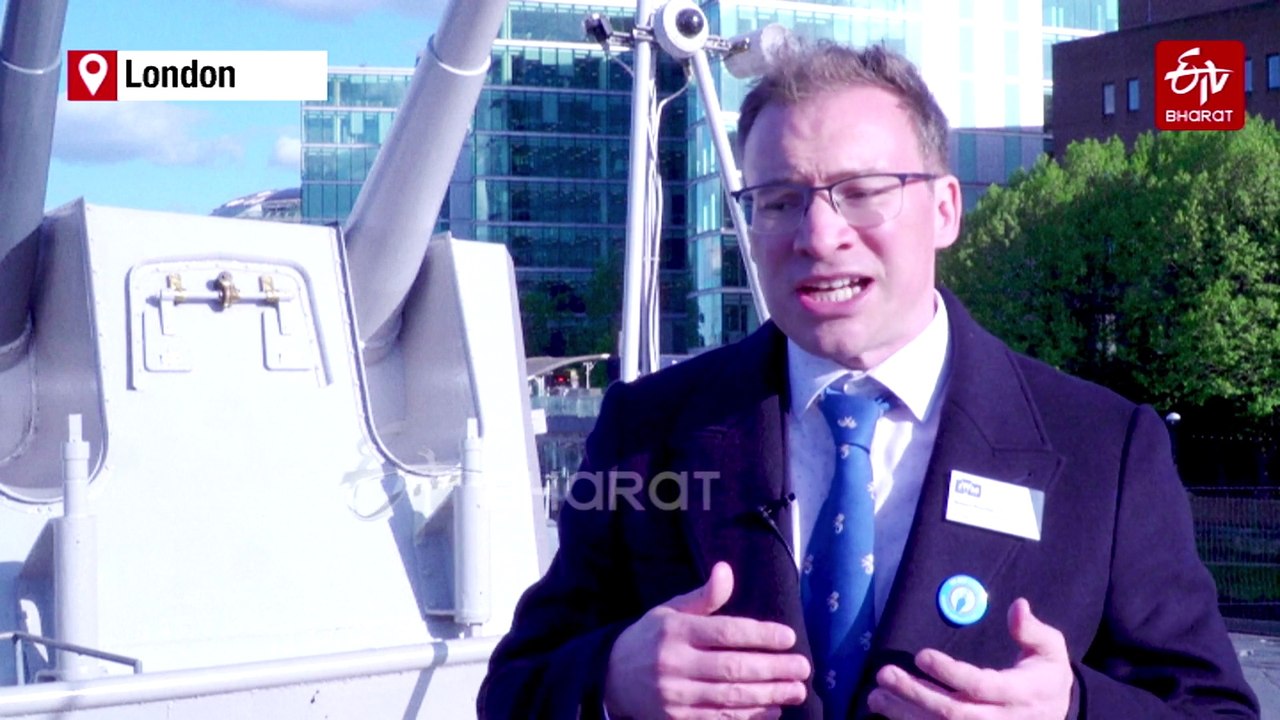 People Celebrate 80 Years Since End Of WWII Aboard HMS Belfast In London