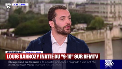 Louis Sarkozy sur les blagues de l'humoriste Paul de Saint Sernin: "S'attaquer à un fils sur le plateau, ça relève d'une stratégie qui s'inscrit dans des courants qu'on a pu voir dans le wokisme américain"