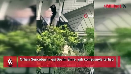 Orhan Gencebay’ın eşi Sevim Emre komşusuyla tartıştı