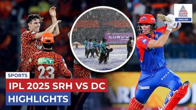 IPL 2025 SRH vs DC Highlights: Rain Ends SRH Playoff Hopes | Match Abandoned