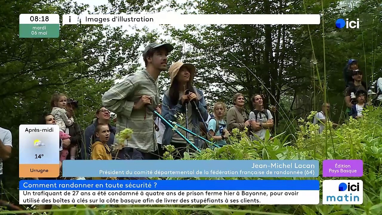 Jean Michel Lacan - Président du comité départemental de randonnée des Pyrénées-Atlantiques
