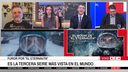 🇦🇷 "EL ETERNAUTA" ES LA TERCERA SERIE MÁS VISTA EN EL MUNDO